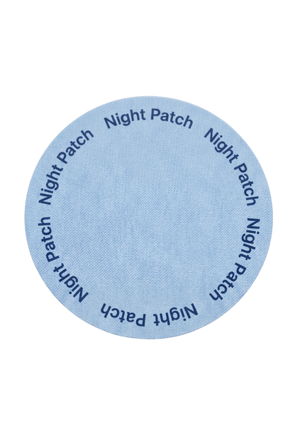 EVE TAPE Sleep Patch applied on skin, showcasing the night patch design for improved sleep and relaxation.